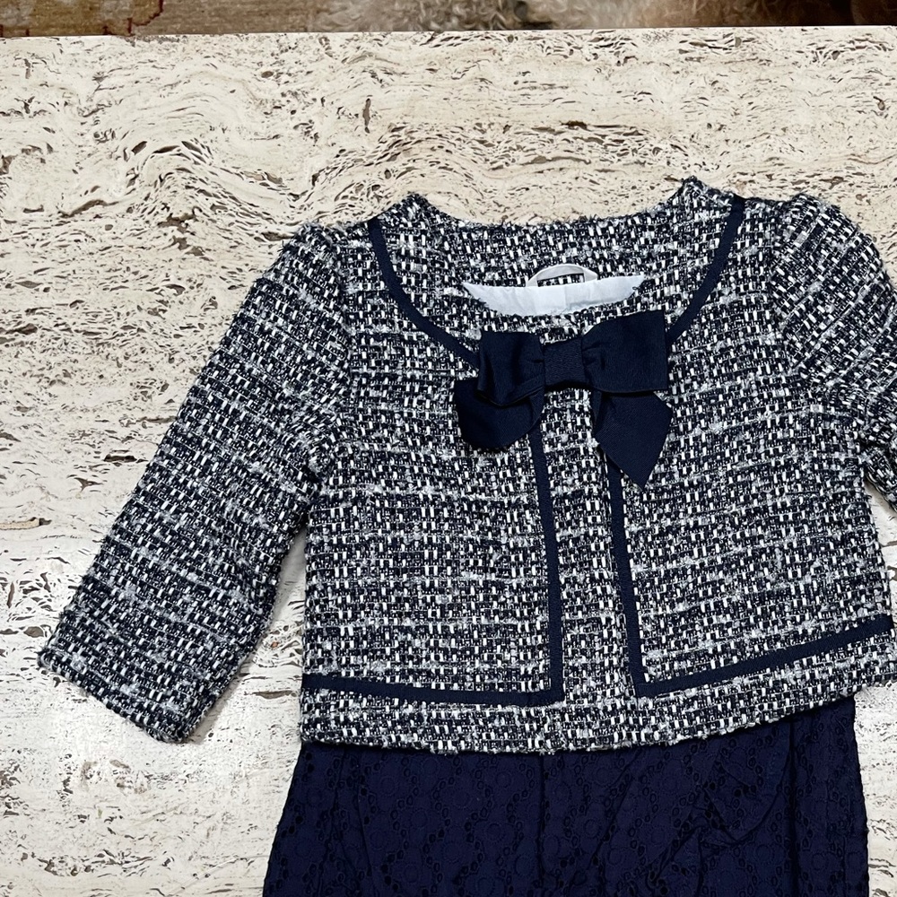 NWT Janie and jack 18-24 mos Boucle jacket set with matching skort